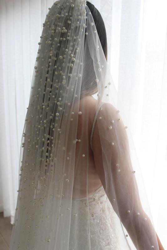 Amore Collective bridal veil