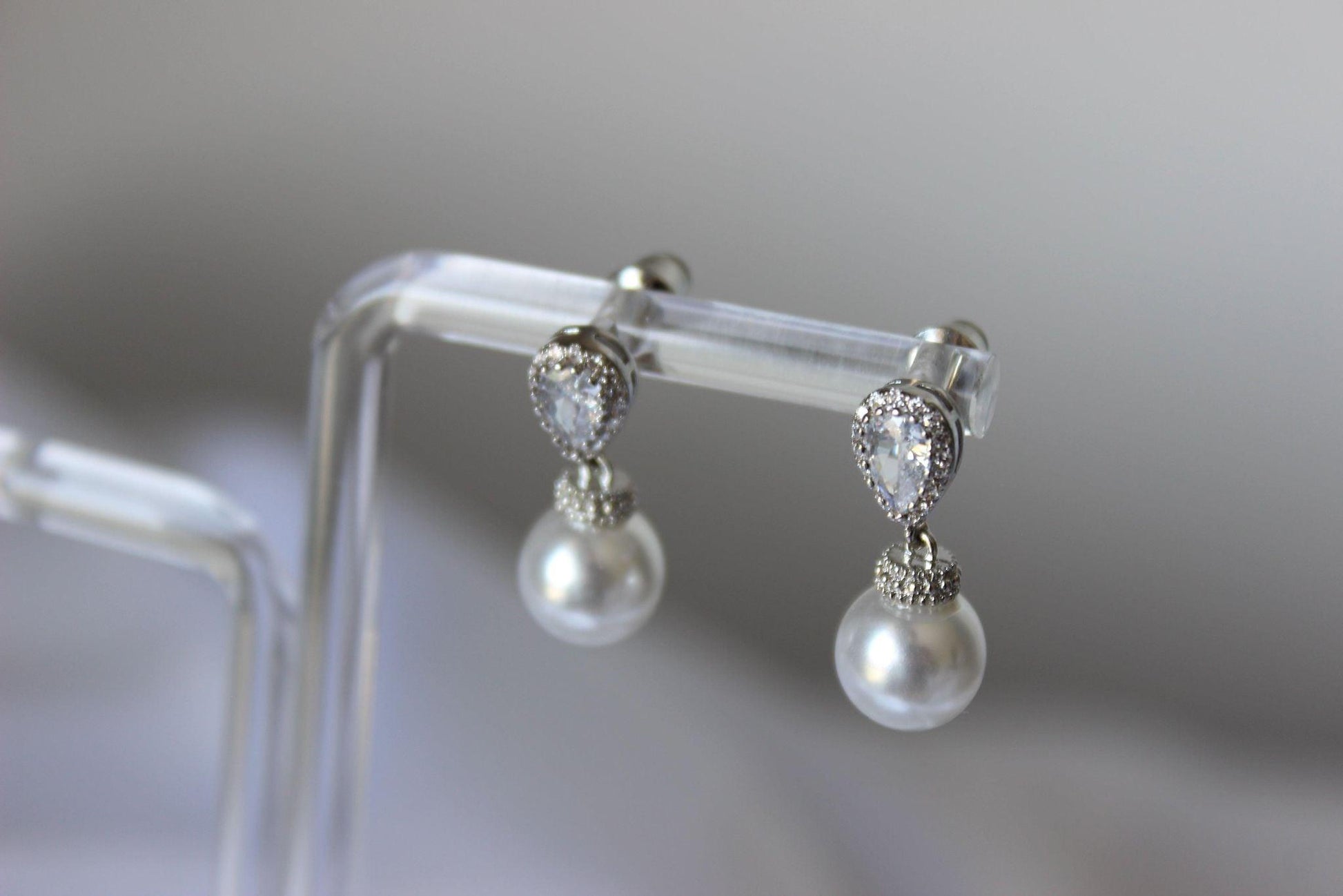 "BIANCA" Mini Pearl Drop Earrings