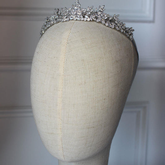 "DANA" Bridal Tiara - Silver