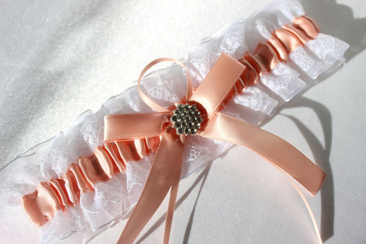 Pink Bridal Garter
