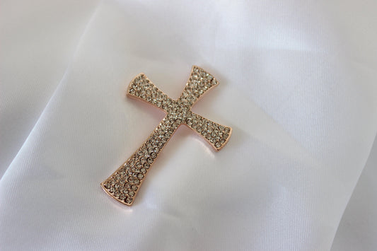 Amore Collective Sydney Men's Wedding Cross Brooch Pin