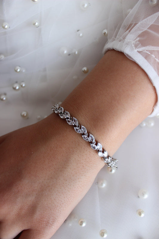 Amore Collective bridal wedding accessories tennis bracelets rosary