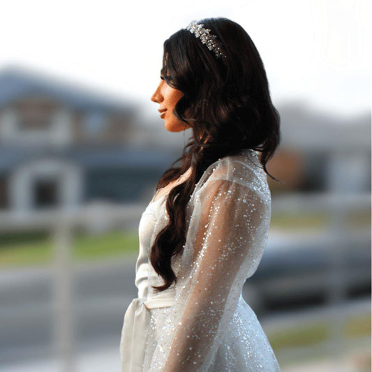 "VERONIQUE" Luxury Bridal Robe