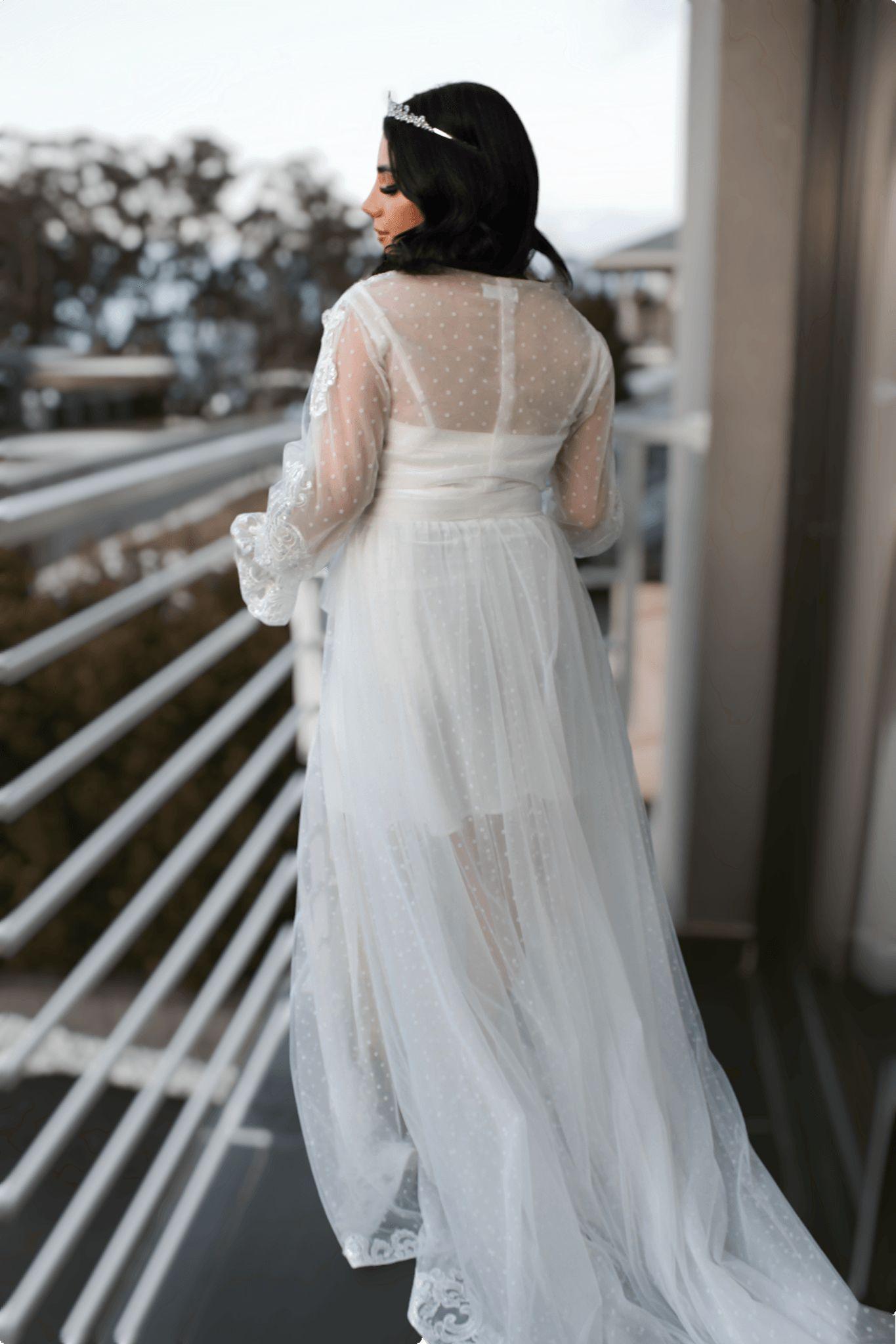 "ARIANA" Bridal Robe