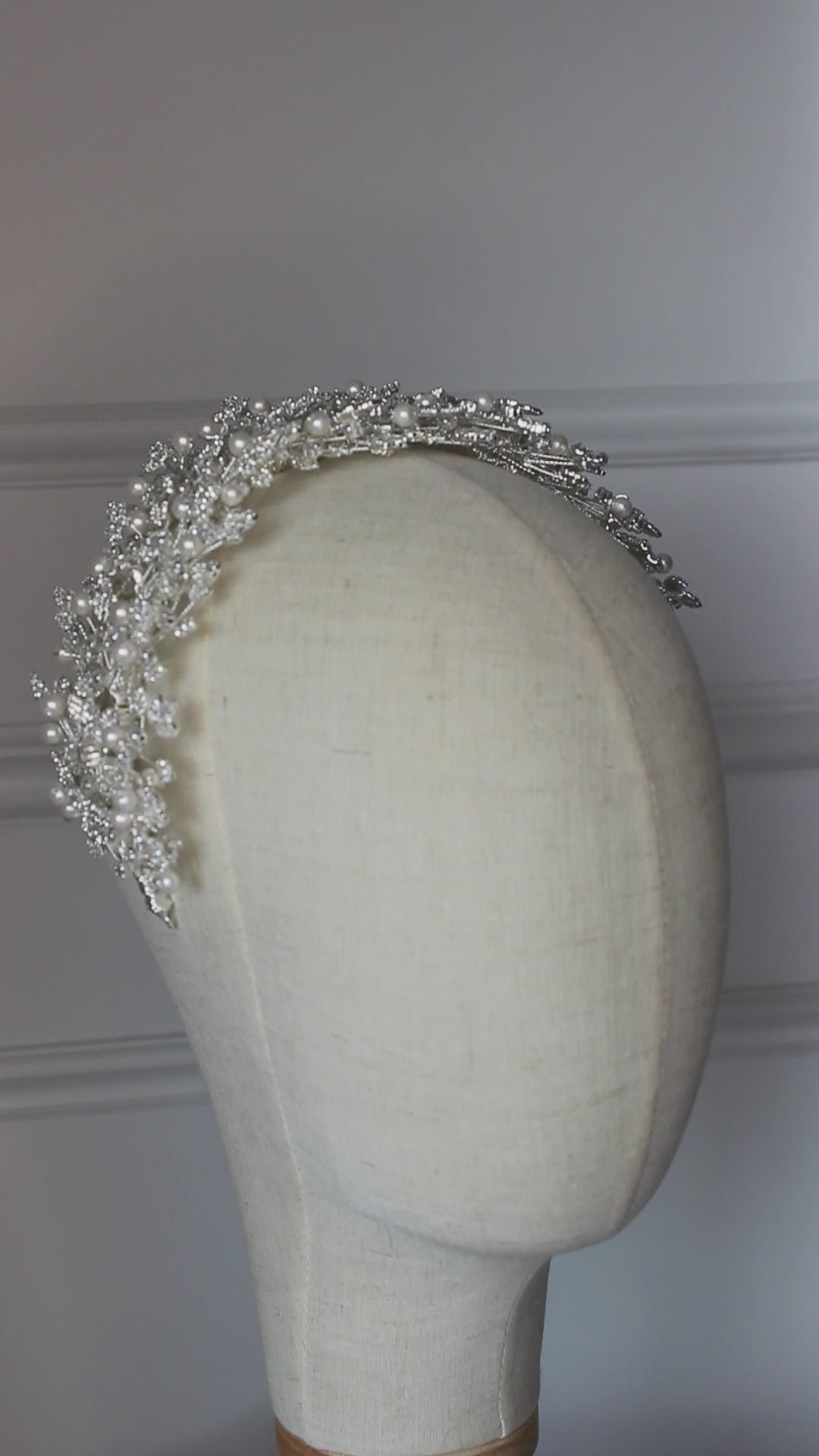 Amore Collective bridal headpiece